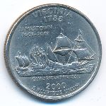 США, 1/4 доллара (2000 г.)