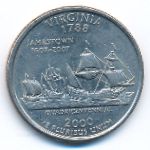 США, 1/4 доллара (2000 г.)