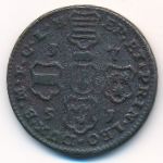 Льеж, 4 лиарда (1751 г.)