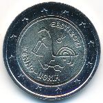 Эстония, 2 евро (2021 г.)