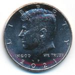 США, 1/2 доллара (1980–2021 г.)
