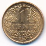 Антильские острова, 1 цент (1963 г.)