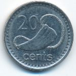 Фиджи, 20 центов (2009 г.)