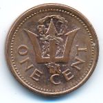Barbados, 1 cent, 2008