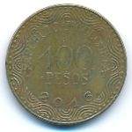 Colombia, 100 pesos, 2016