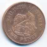 Джерси, 2 пенса (1998 г.)