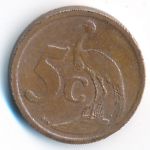 ЮАР, 5 центов (2006 г.)