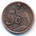 ЮАР, 5 центов (2010 г.)