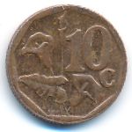 South Africa, 10 cents, 2012