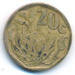 ЮАР, 20 центов (1994 г.)