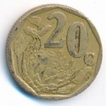 ЮАР, 20 центов (1997 г.)