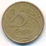 Бразилия, 25 сентаво (2008 г.)