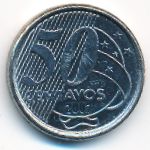 Brazil, 50 centavos, 2007