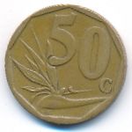 South Africa, 50 cents, 2008