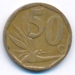 South Africa, 50 cents, 2008