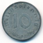 Третий Рейх, 10 рейхспфеннигов (1943 г.)