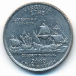 США, 1/4 доллара (2000 г.)