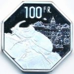 Вальтице., 100 франков (2021 г.)