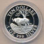 Зимбабве, 10 долларов (1996 г.)