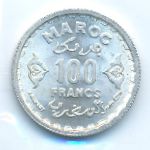 Марокко, 100 франков (1951 г.)