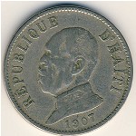 Гаити, 20 сентим (1907–1908 г.)