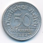 Веймарская республика, 50 пфеннигов (1920 г.)
