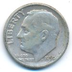 USA, 1 dime, 1950&ndash;1964