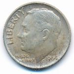 США, 1 дайм (1964 г.)