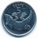 Kiribati, 5 cents, 1979