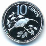Белиз, 10 центов (1980 г.)
