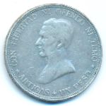 Uruguay, 1 peso, 1917