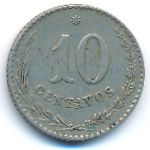 Парагвай, 10 сентаво (1900 г.)