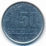 Уругвай, 50 сентесимо (1998 г.)