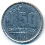 Уругвай, 50 сентесимо (1998 г.)