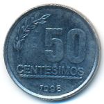 Уругвай, 50 сентесимо (1998 г.)