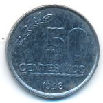 Уругвай, 50 сентесимо (1998 г.)