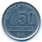 Уругвай, 50 сентесимо (1998 г.)