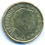 Люксембург, 20 евроцентов (2016 г.)