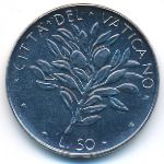 Vatican City, 50 lire, 1974
