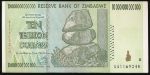 Зимбабве, 10000000000000 долларов (2008 г.)