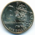 Австралия, 1 доллар (2021 г.)
