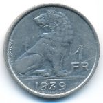 Бельгия, 1 франк (1939 г.)