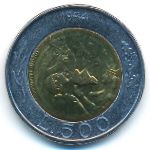San Marino, 500 lire, 1994