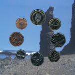 Остров Святой Елены и острова Вознесения, Набор монет (2003 г.)