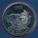Бермудские острова, 1 доллар (1985 г.)