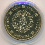 Gibraltar., 20 euro cent, 2003