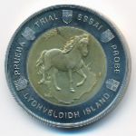 Iceland., 2 euro, 2005