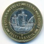 Estonia., 1 euro, 2003