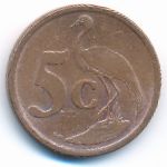 ЮАР, 5 центов (2006 г.)