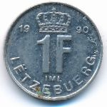 Люксембург, 1 франк (1990 г.)